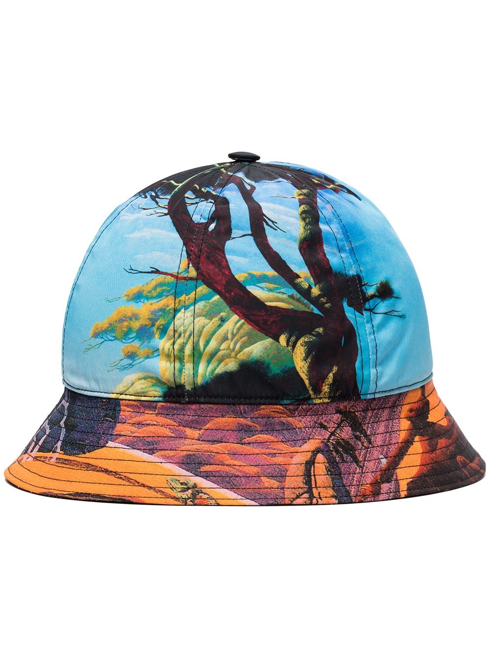 Floating Island print bucket hat - 1