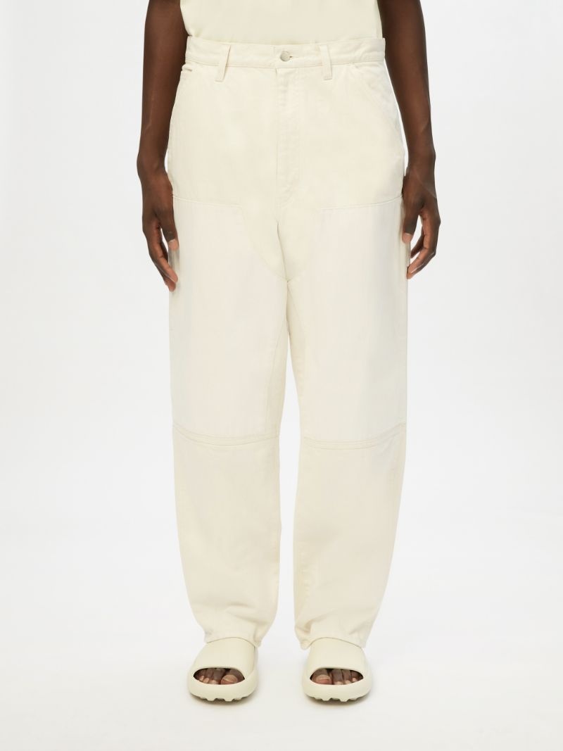 PANELLED DENIM PANTS - 3