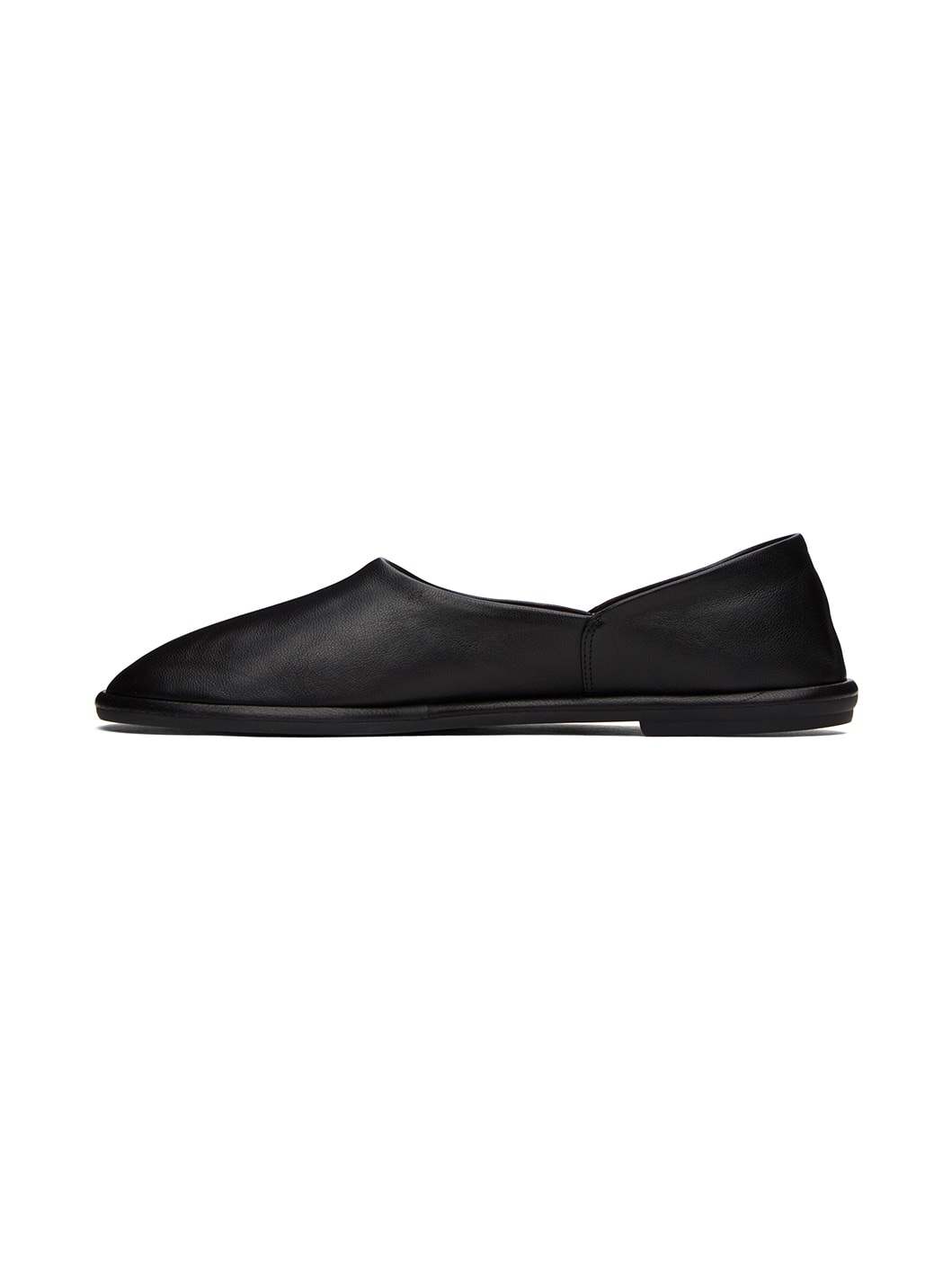 Black Canal Ballerina Flats - 3