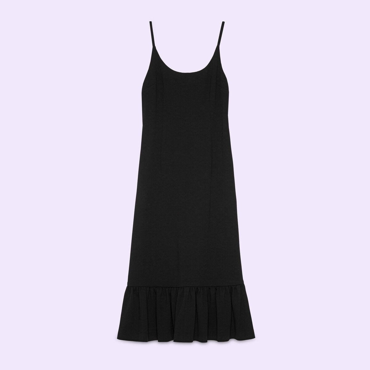 Sable dress with Interlocking G belt - 8