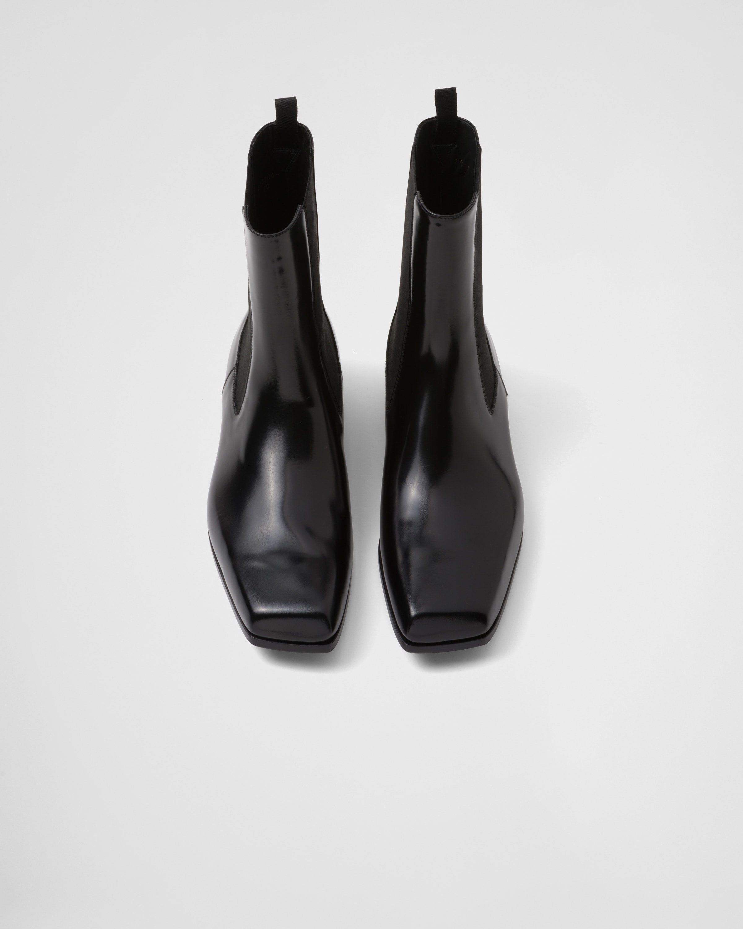 Brushed leather Chelsea boots - 4