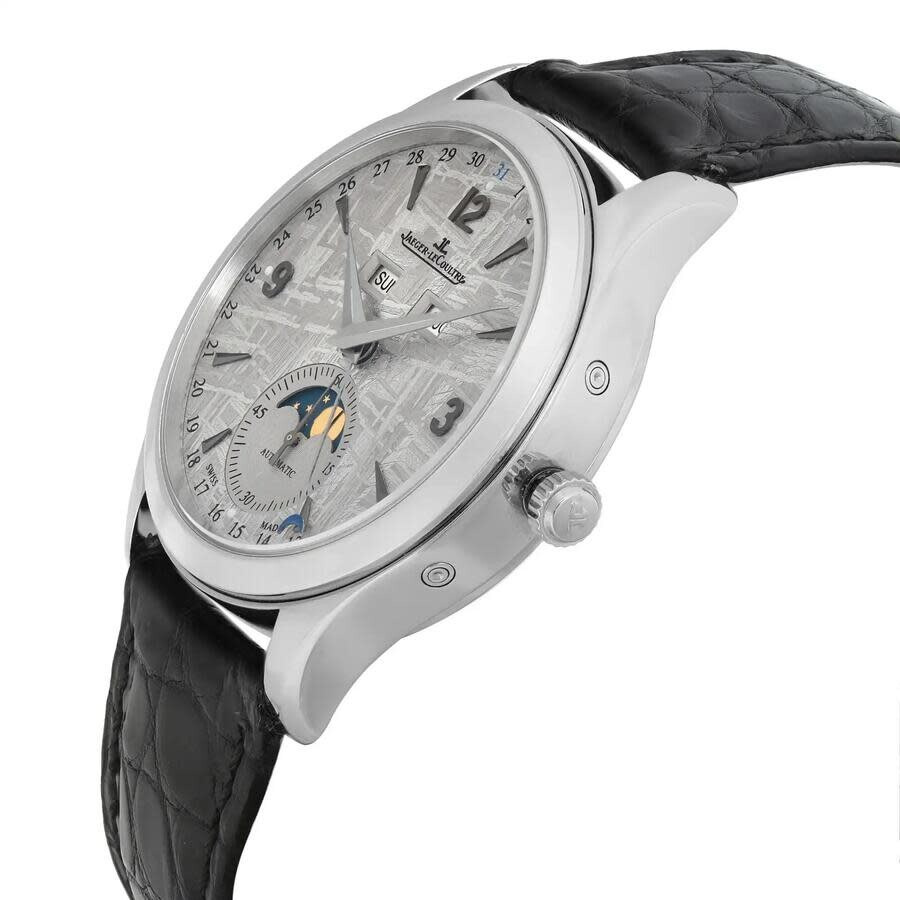 Pre-owned Jaeger-LeCoultre Master Calendar Automatic Moon Phase Silver Dial Men's Watch Q1558421 - 3