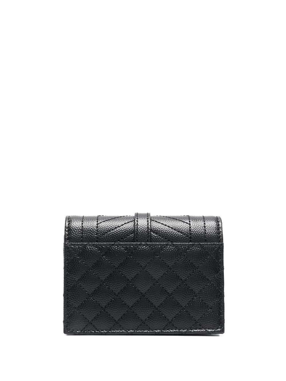 YSL logo-plaque quilted purse - 2