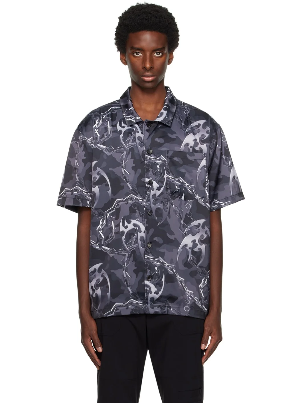 Black Camo Shirt - 1