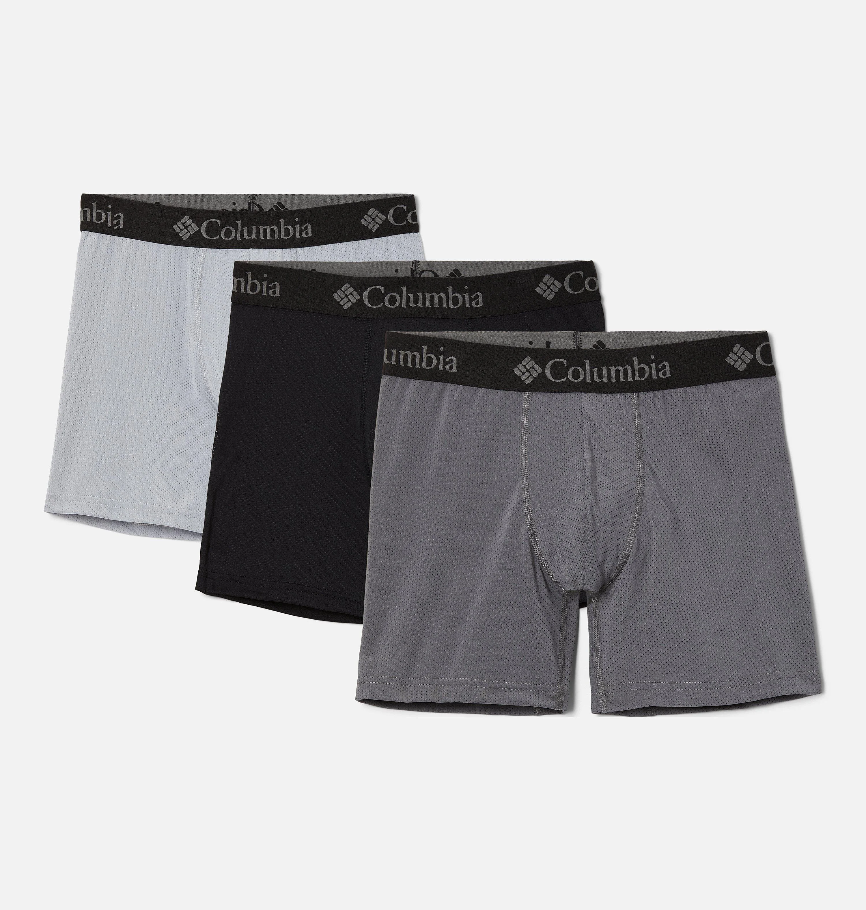 Men's Allover Mesh Boxer Briefs - 3 Pack - 1