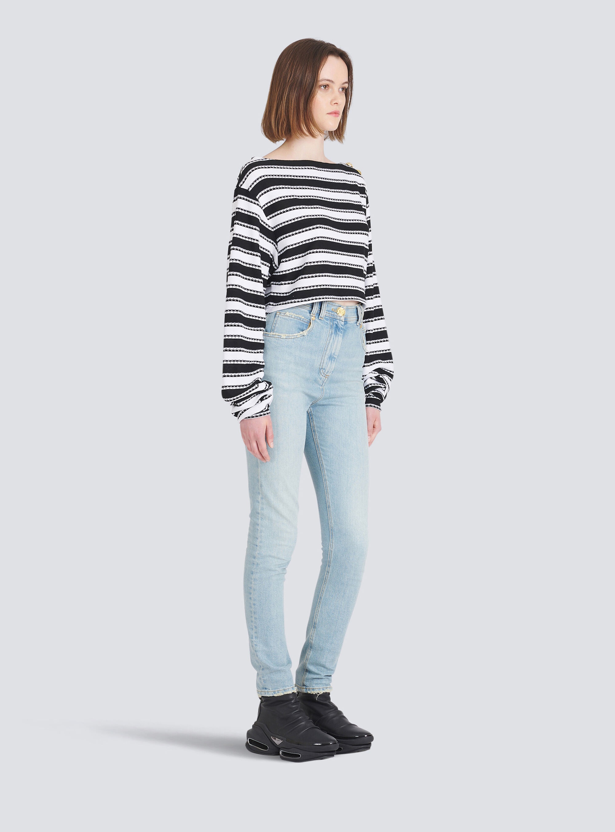 Skinny cut eco-designed jeans - 5