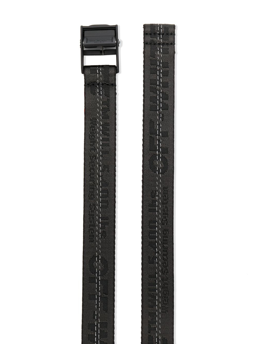 logo print belt - 2