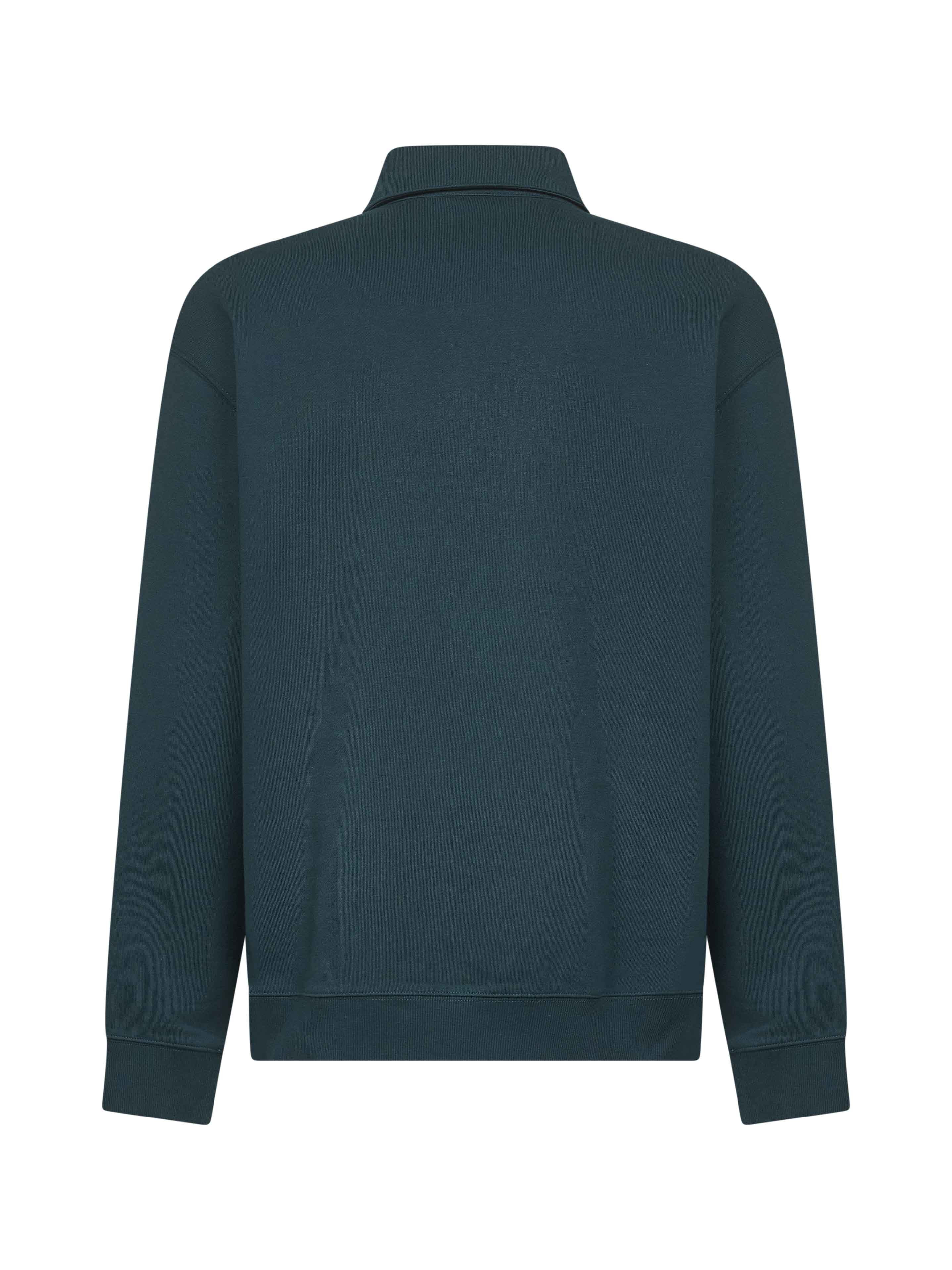 Green Polo Sweatshirt polo shirt - 2