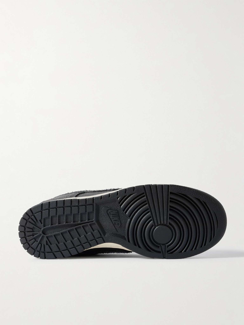 Nike Dunk Low PRM Suede and Full-Grain Leather Sneakers outlook