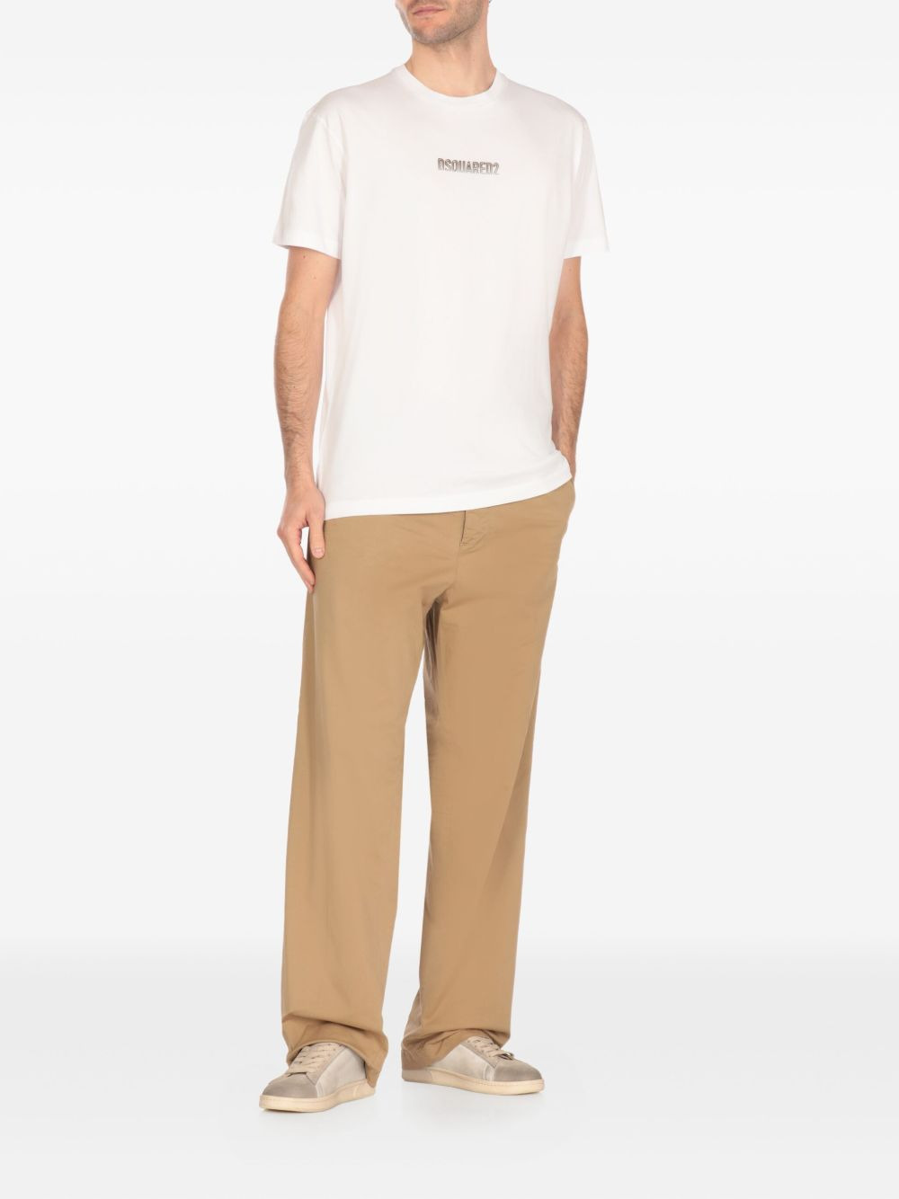 button-fastening trousers - 2