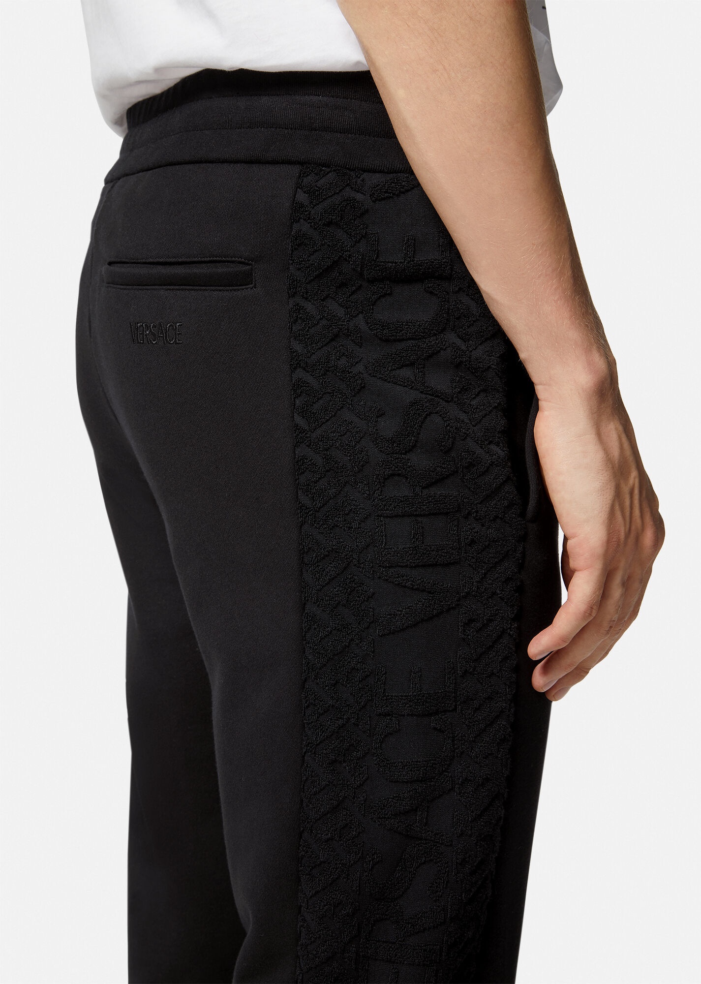 Versace Allover Terry Sweatpants - 5