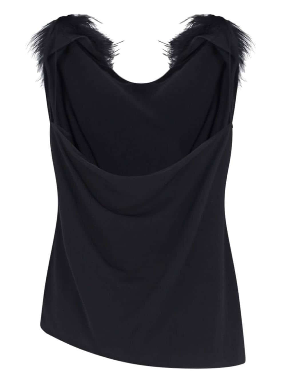 feather-detailing top - 2
