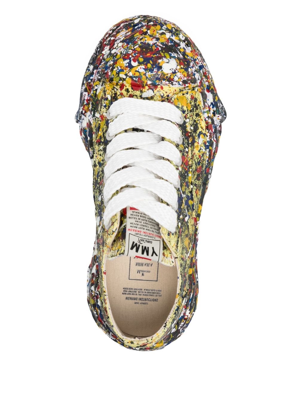 Peterson23 sputtering-paint sneakers - 4