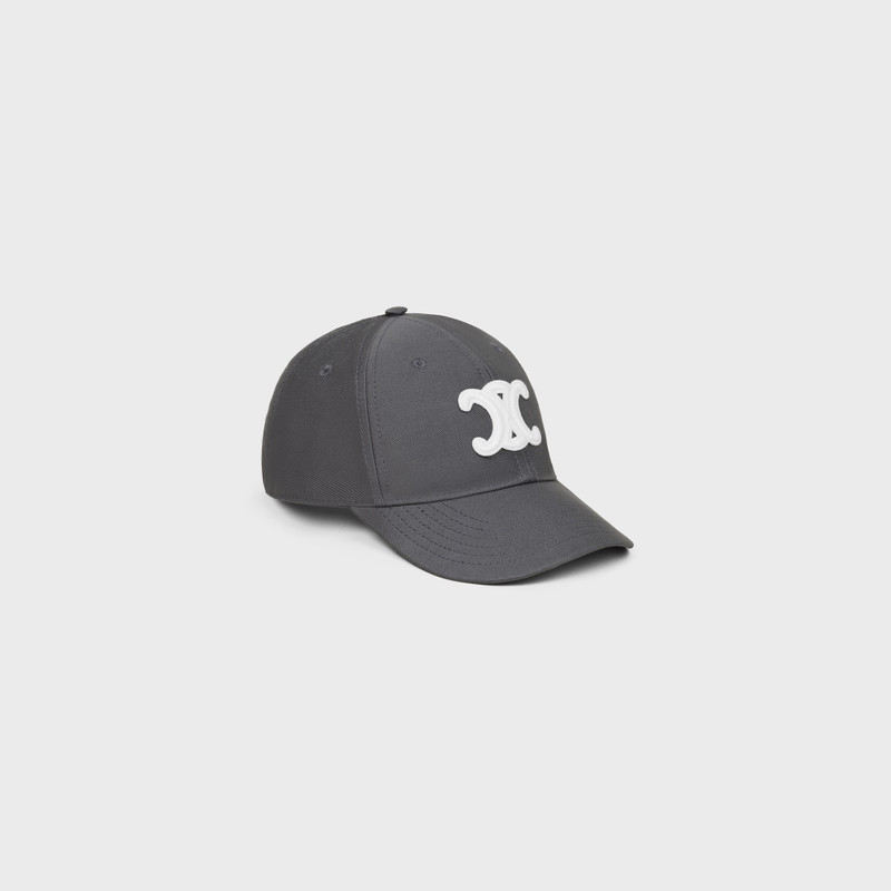 triomphe baseball cap IN WASHED COTTON GABARDINE 1