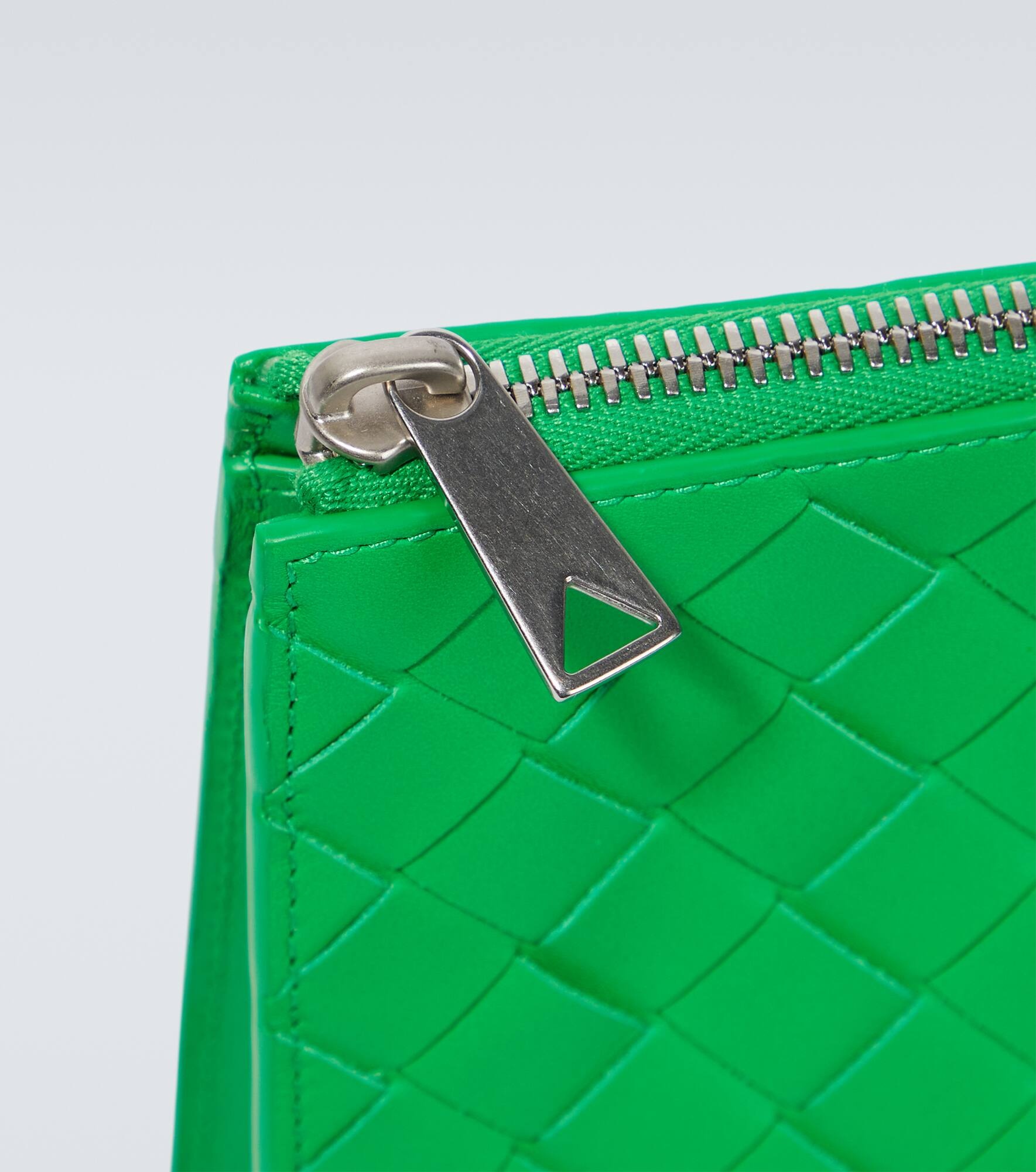 Intrecciato leather document case - 6