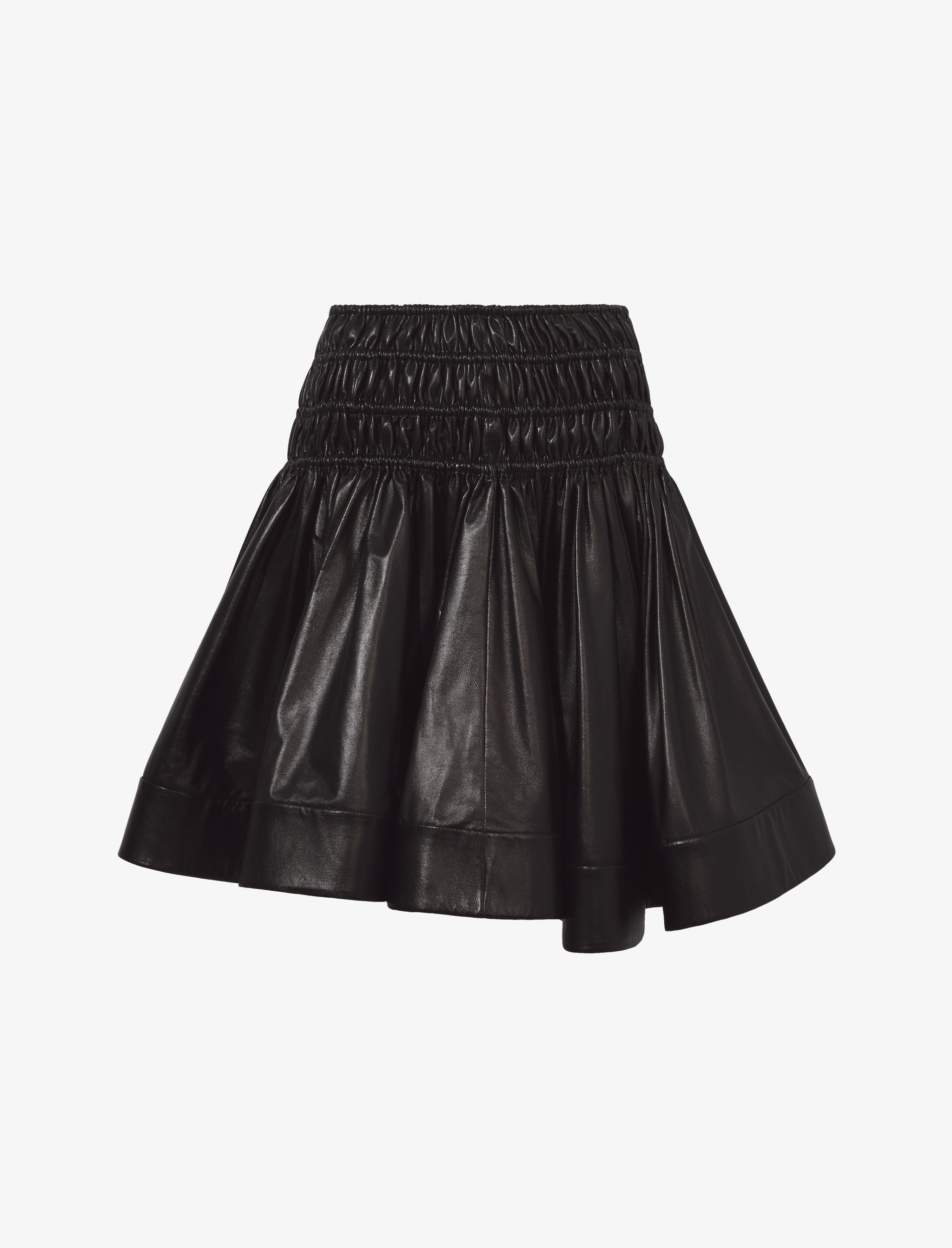 Plonge Leather Skirt - 1
