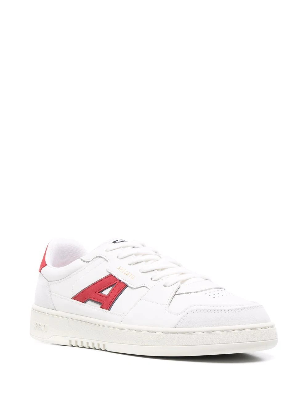 logo-patch lace-up sneakers - 2