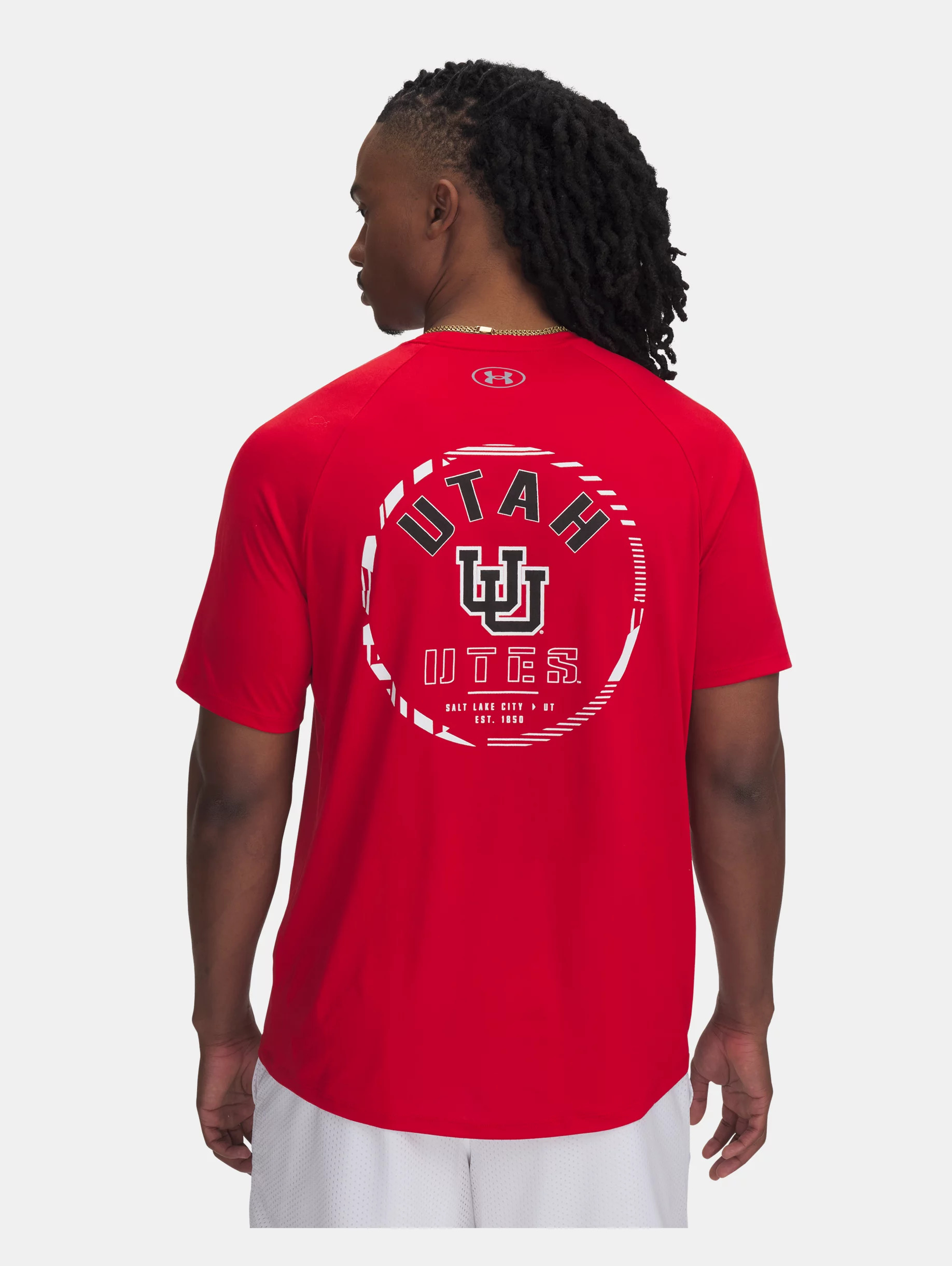 Men's UA Tech™ Collegiate Short Sleeve - 4