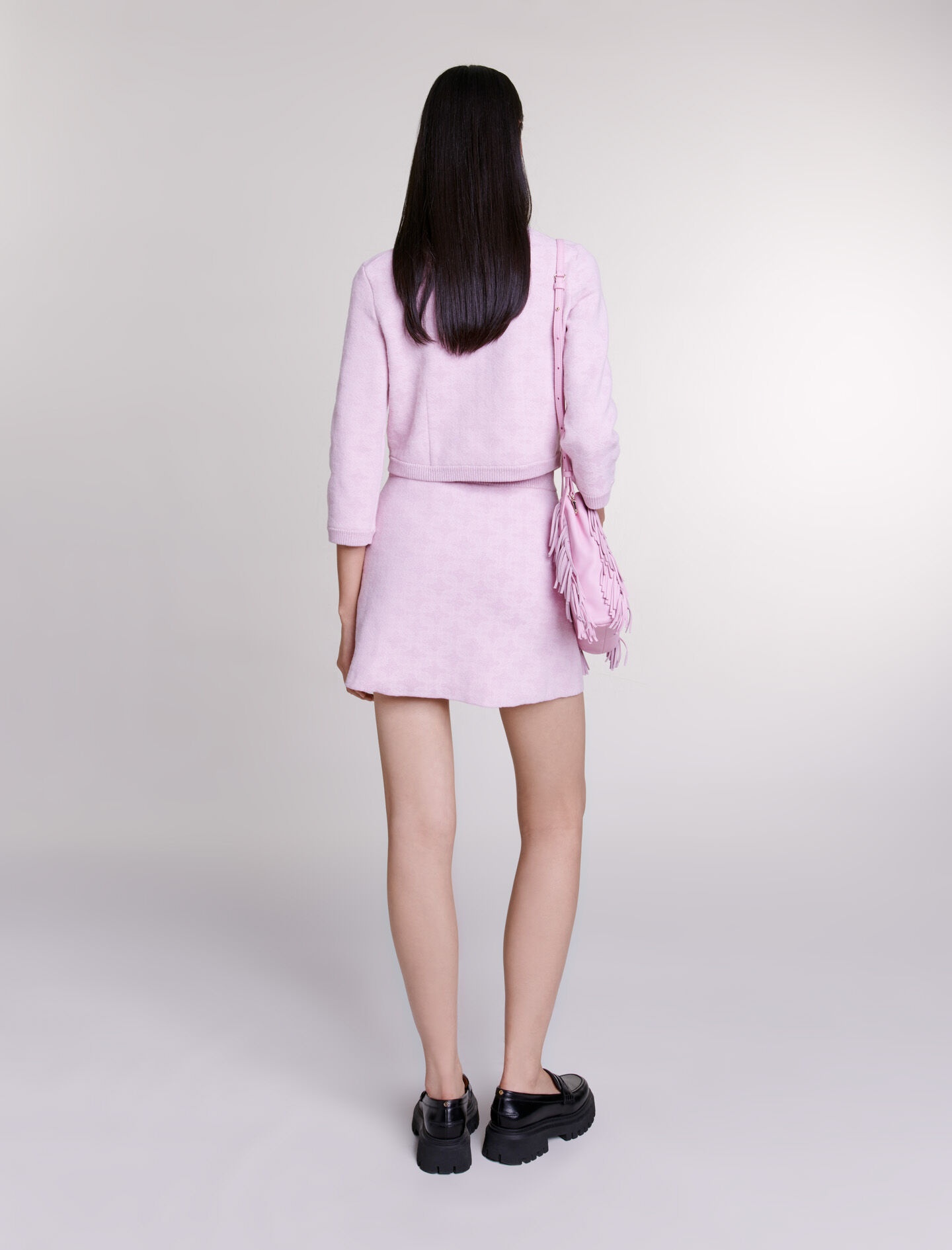Jacquard knit skirt - 5