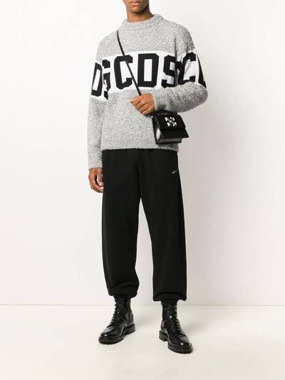 GCDS metallic logo jumper outlook