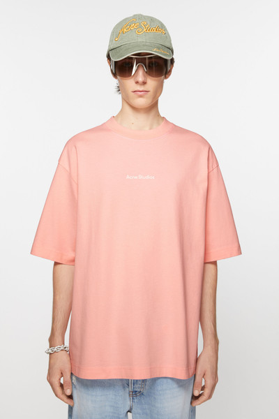 Acne Studios T-shirt logo - Pale Pink outlook