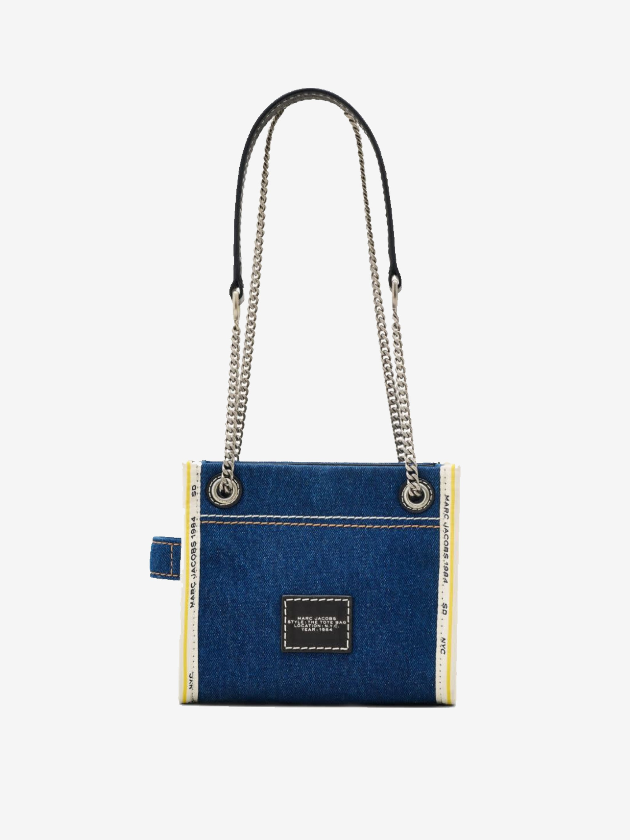 MARC JACOBS - Women The Denim Chain Tote Bag - 4