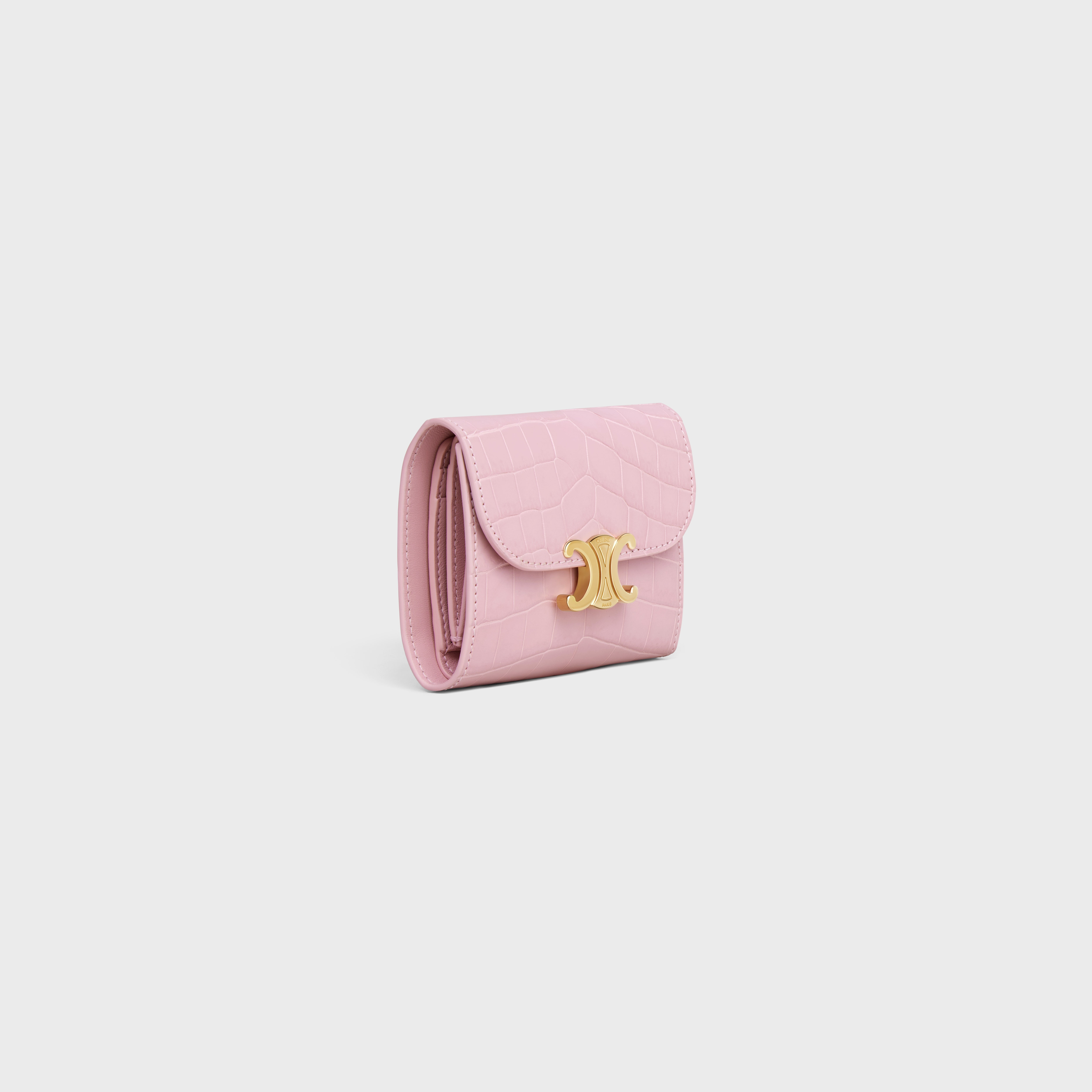 Small Wallet TRIOMPHE in CROCODILE - 2