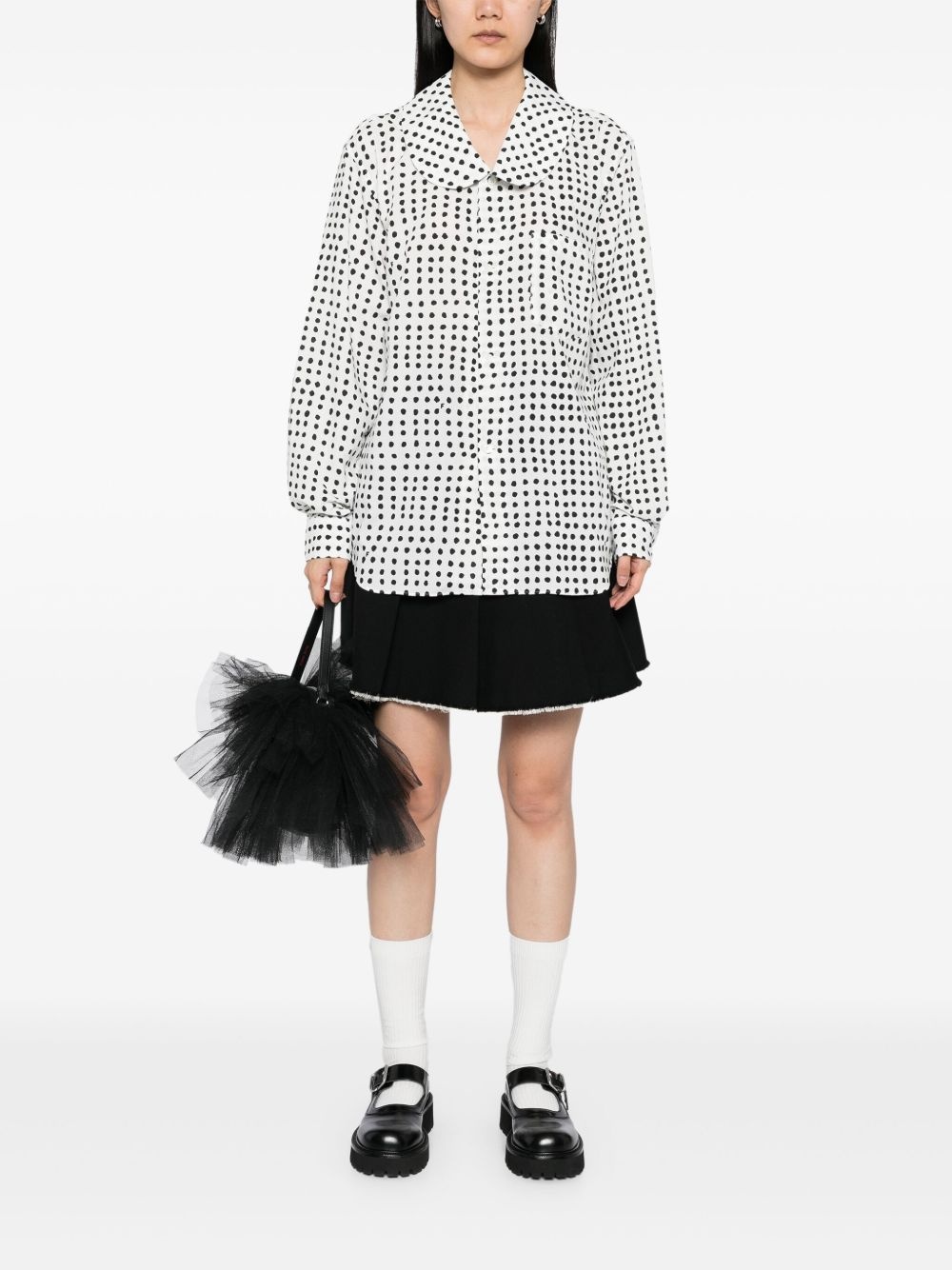 Filip Pagowski polka-dot shirt - 3