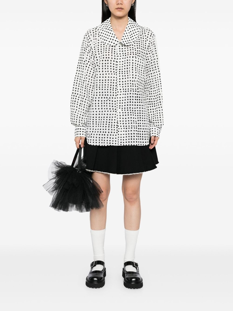 BLACK COMME des GARÇONS Filip Pagowski polka-dot shirt outlook
