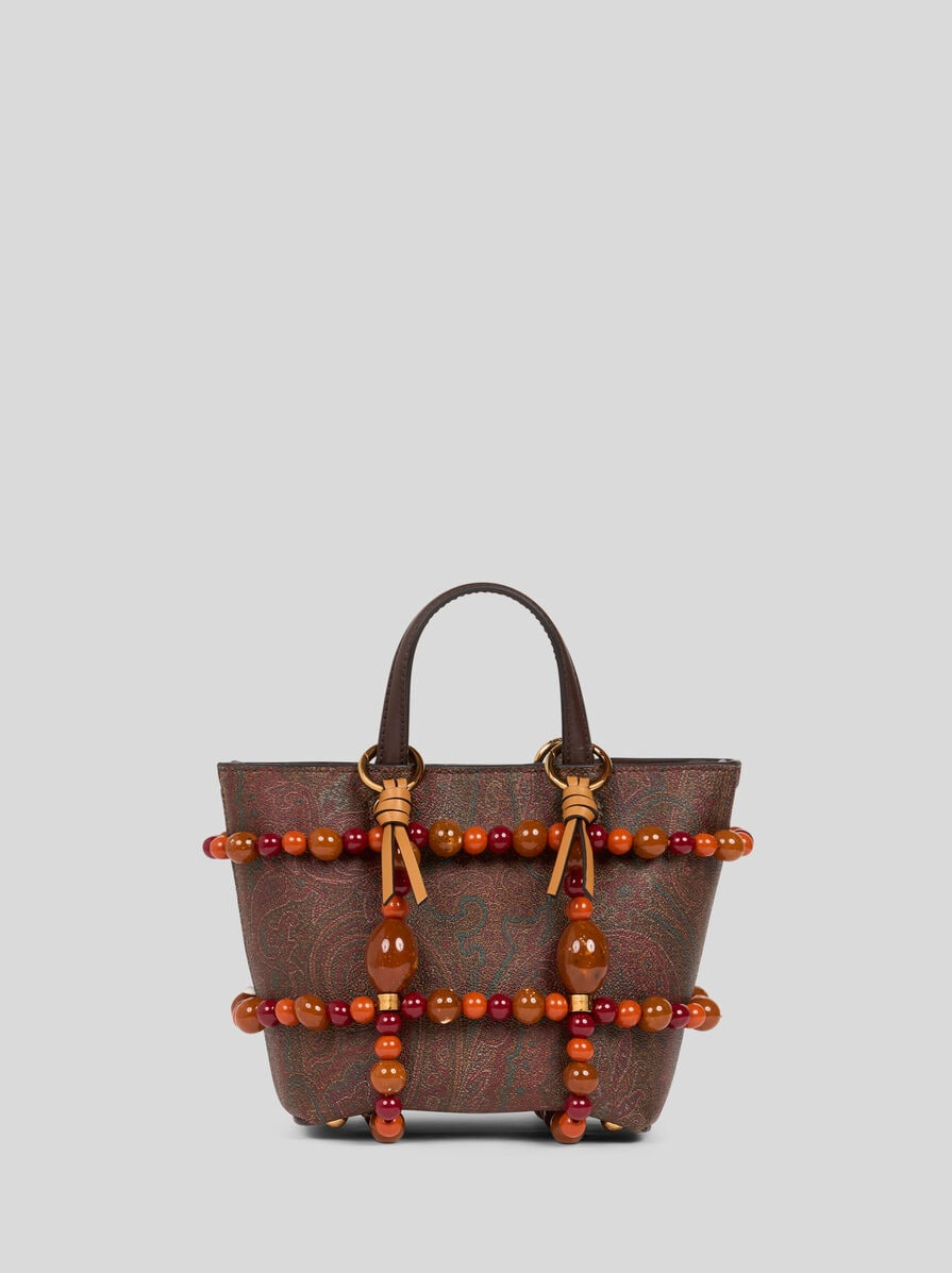 DECORATIVE BAG CAGE WITH MARBLES - 2