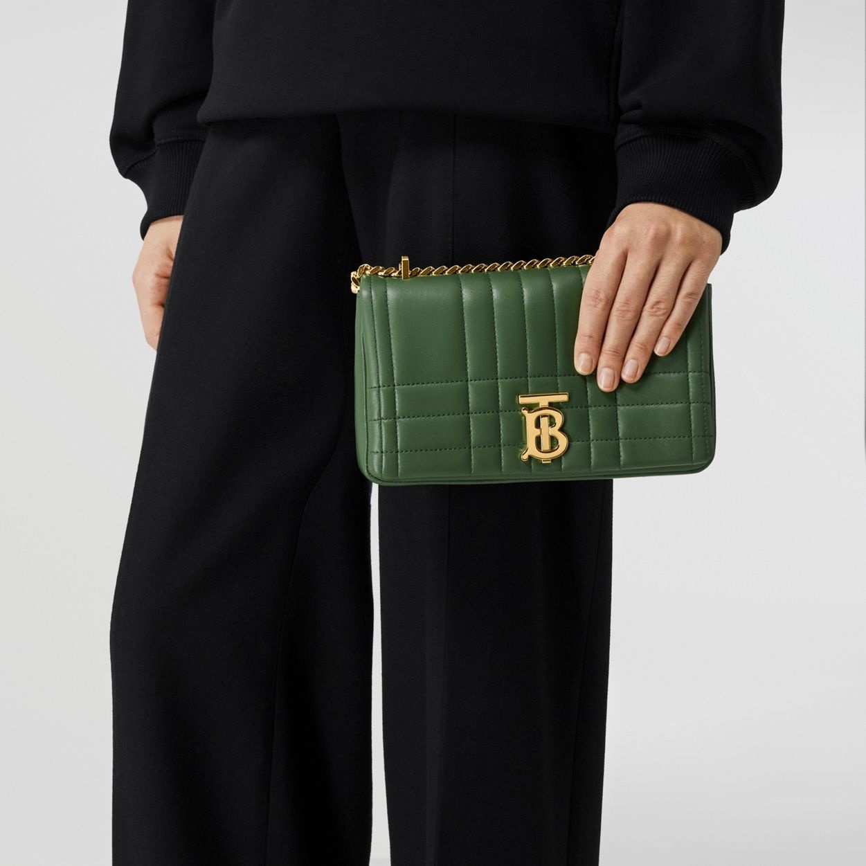 Quilted Leather Small Lola Bag - 10
