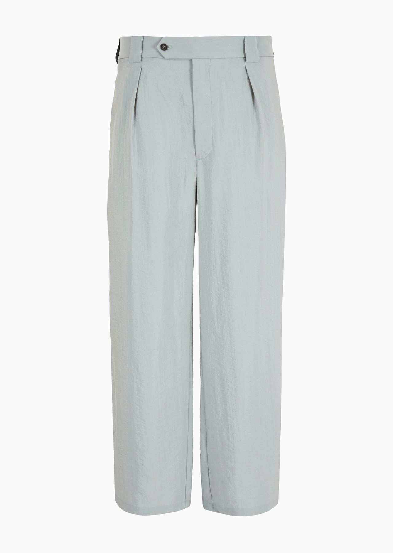 One-dart trousers in a silk-blend twill - 1