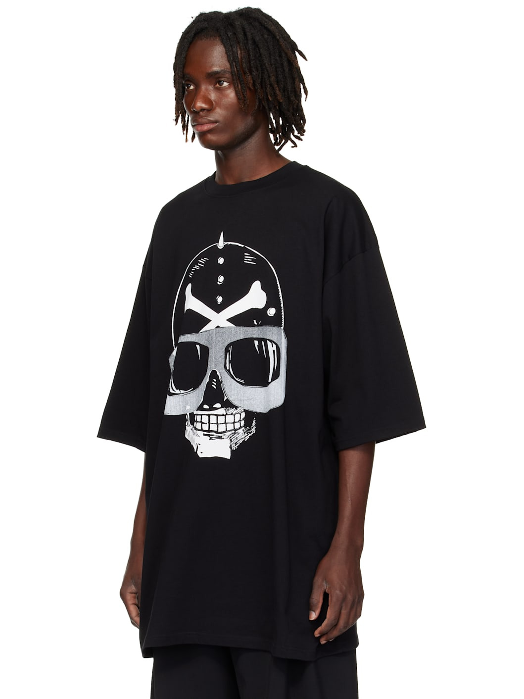 Black Printed 'Big Boy' T-shirt - 4