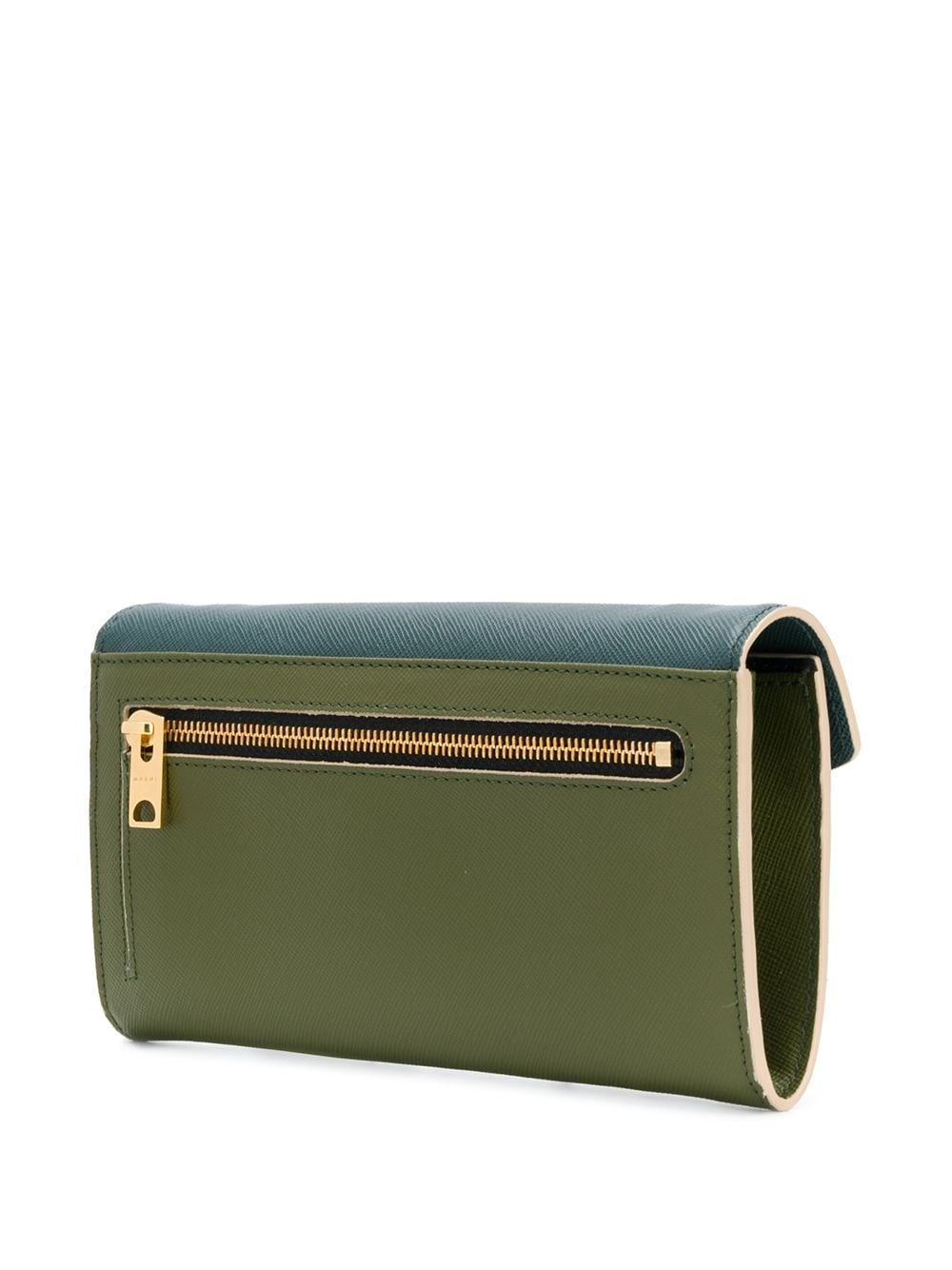 two-tone Bellows wallet - 3