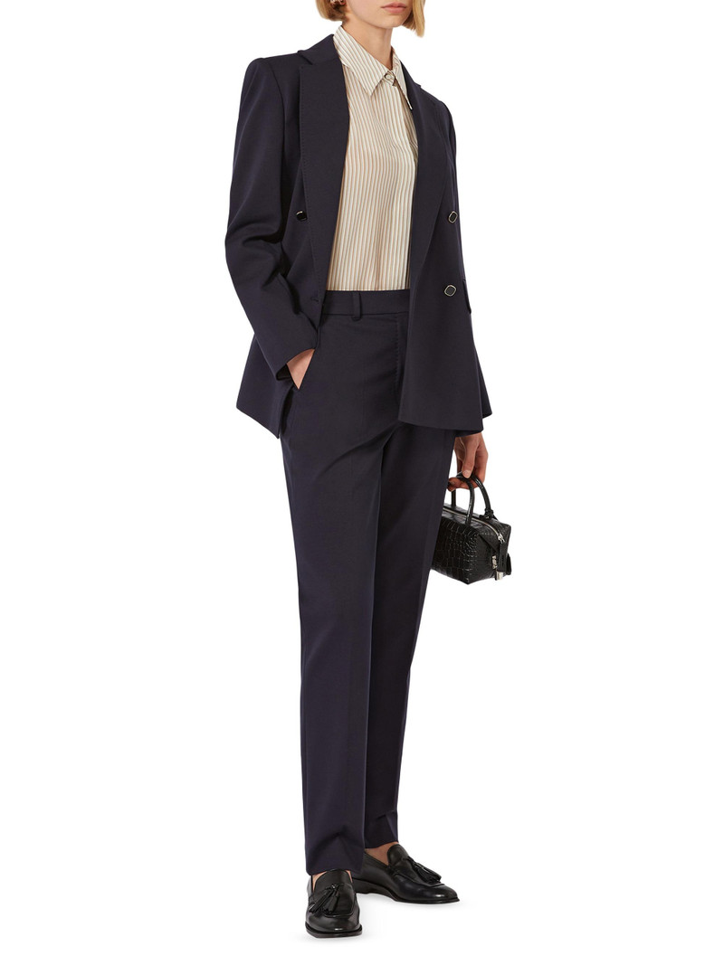Women's Jersey Trousers - Navy 5