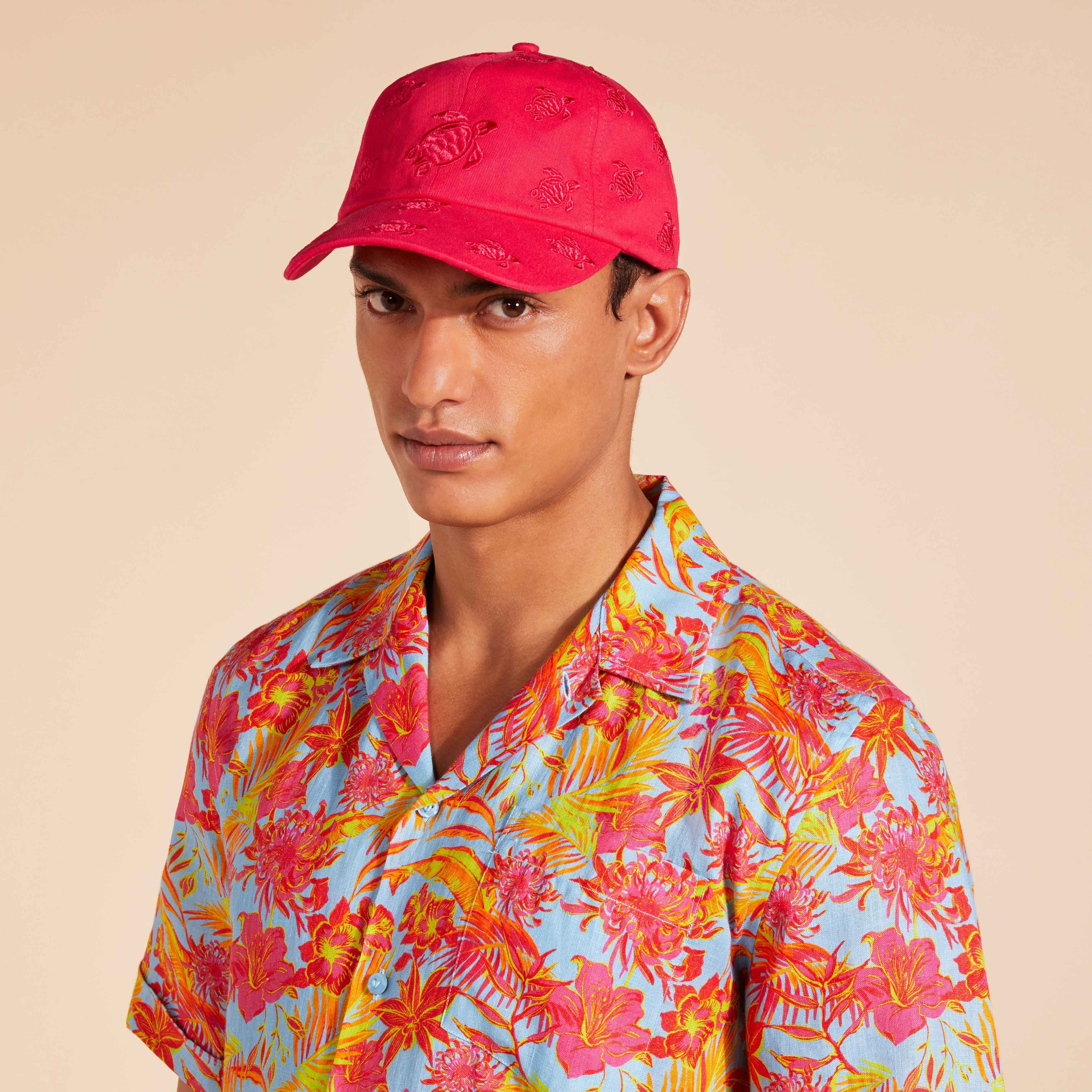 Embroidered Cap Turtles All Over - 3