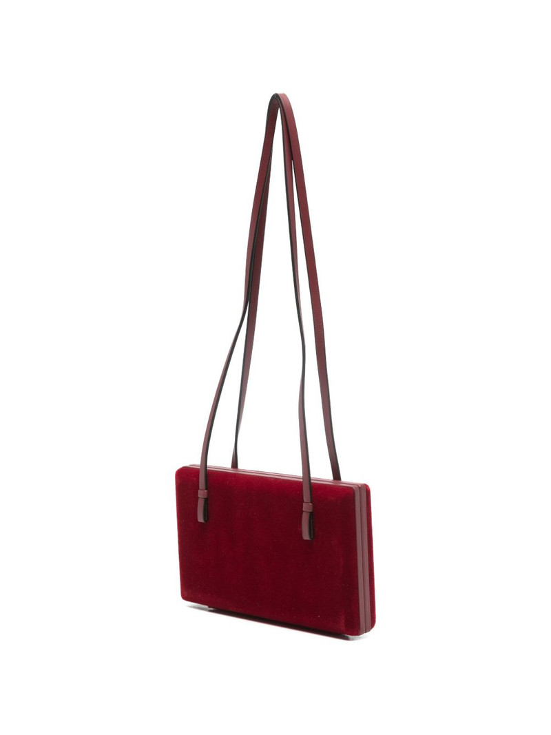 TOTEME cocktail velvet shoulder bag outlook