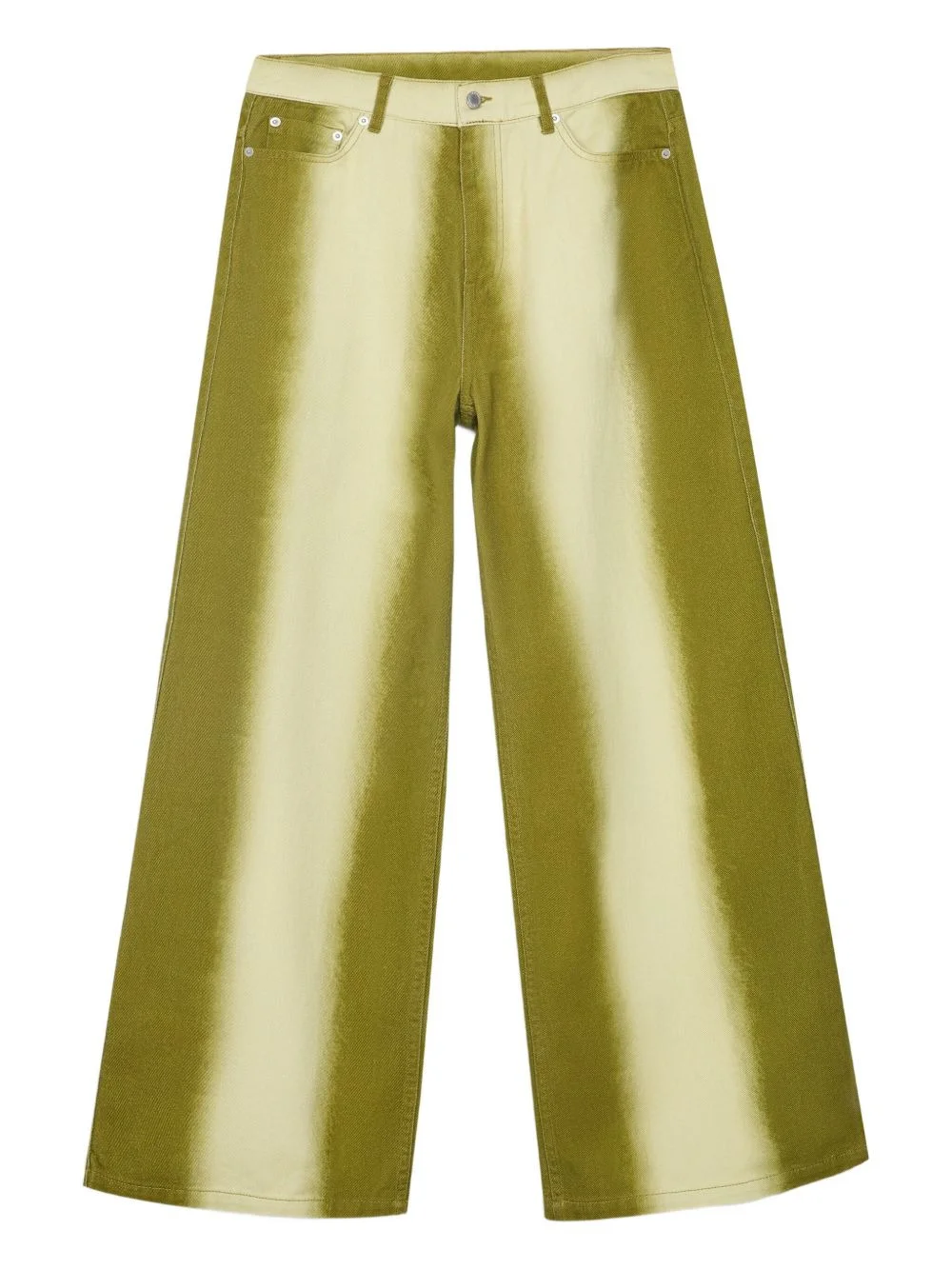 dip-dye denim trousers - 1