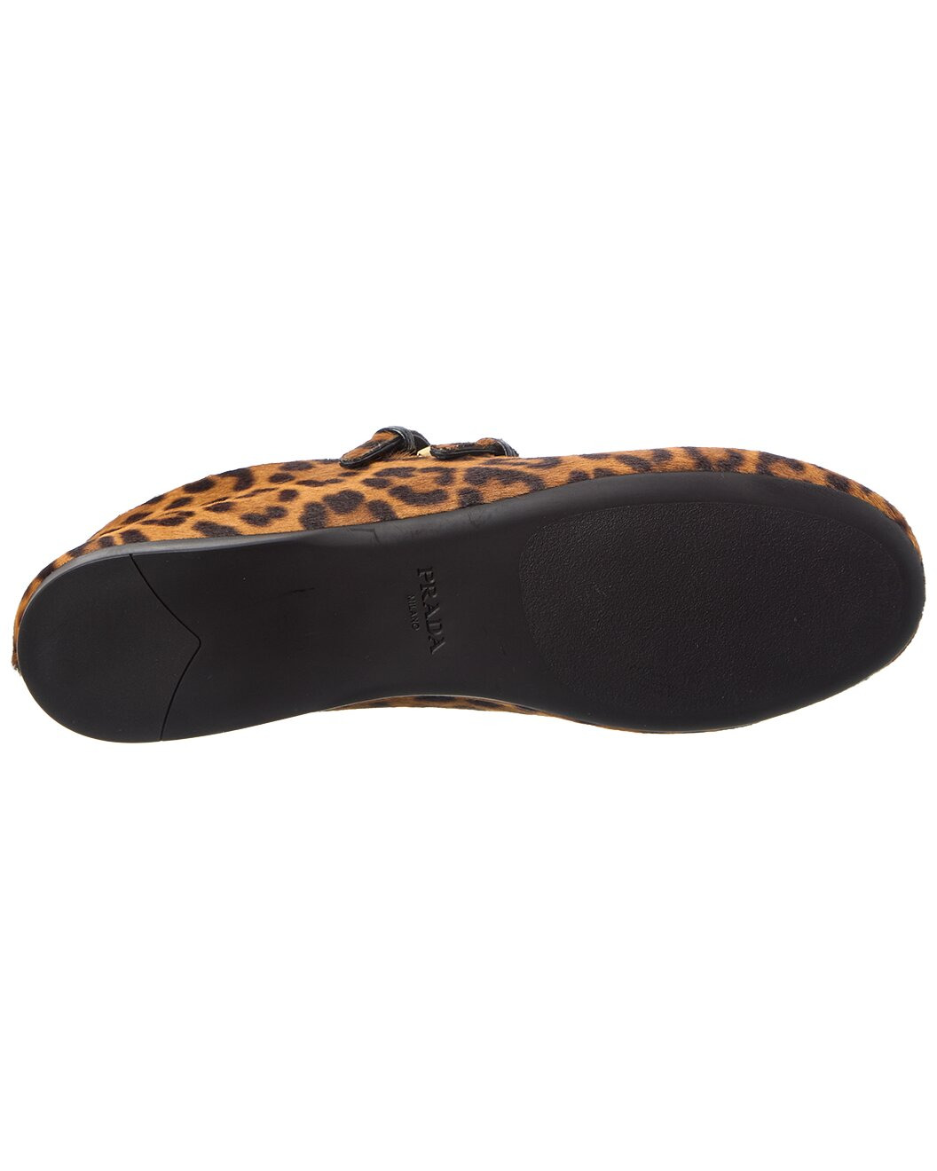 Prada Printed Haircalf Ballerina Flat - 4