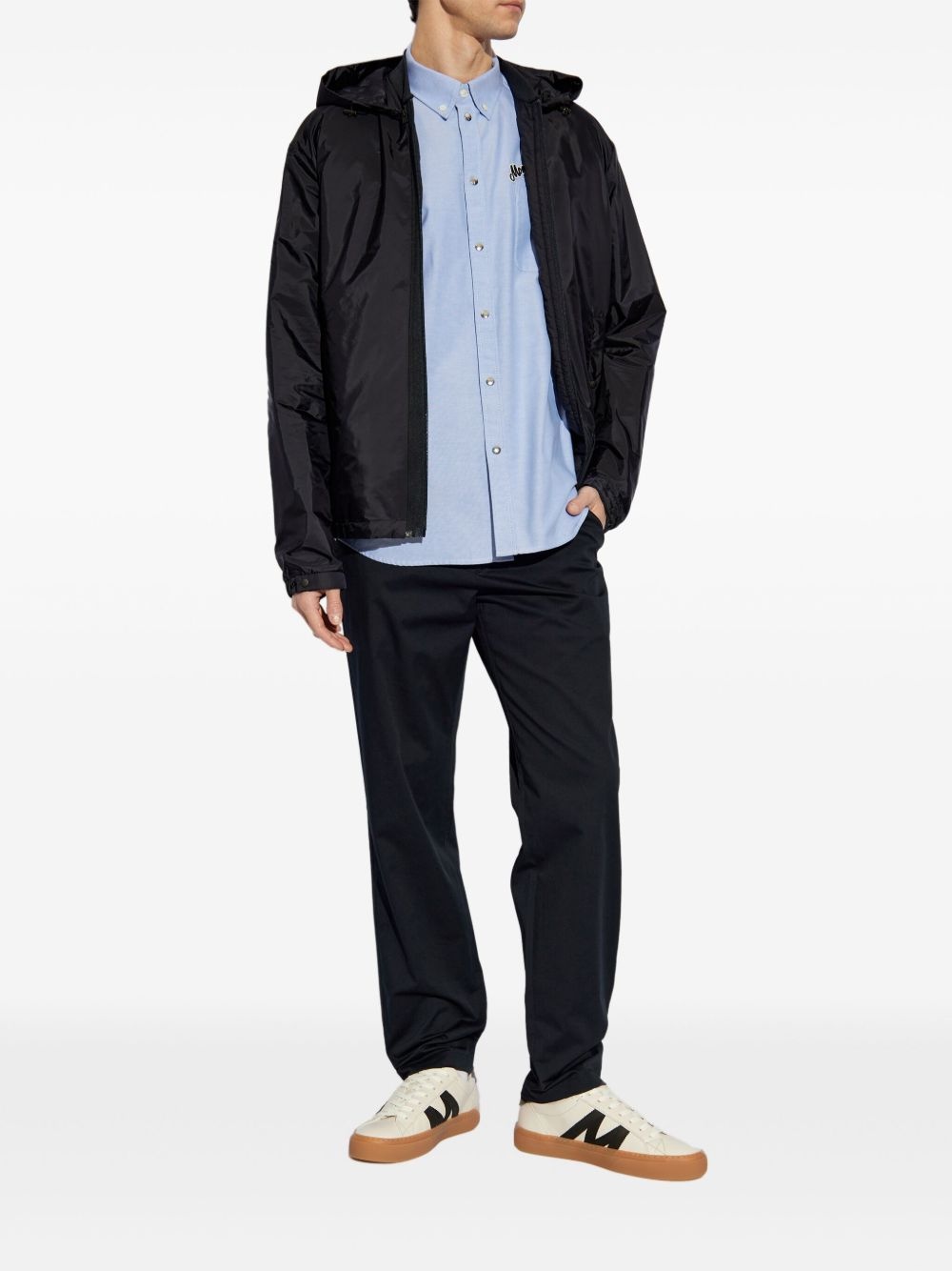 cotton gabardine chinos - 2