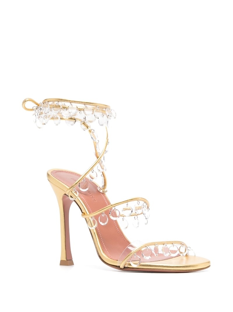 Tina 105mm crystal-embellished sandals - 2