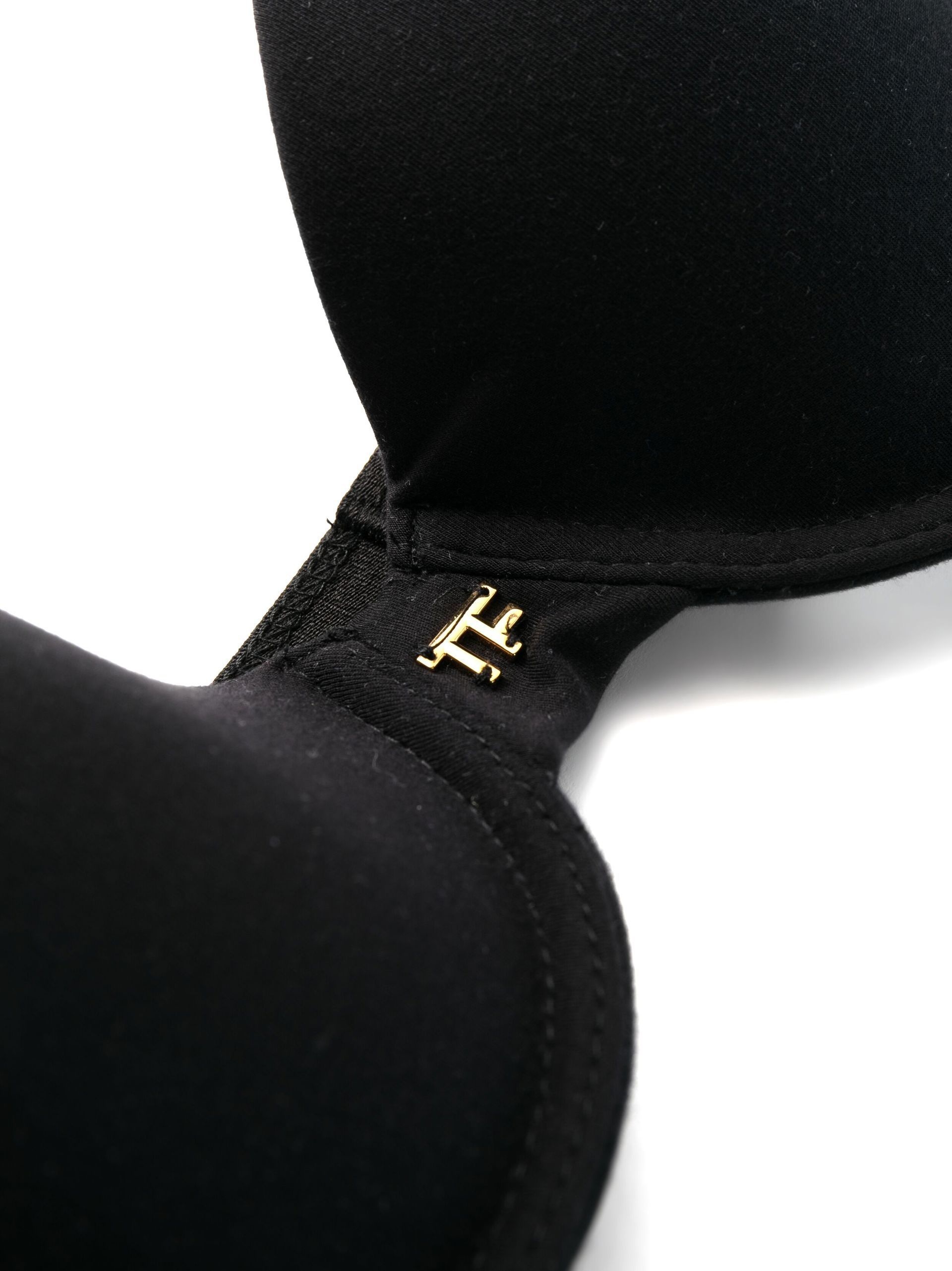 black logo underwired bra - 3
