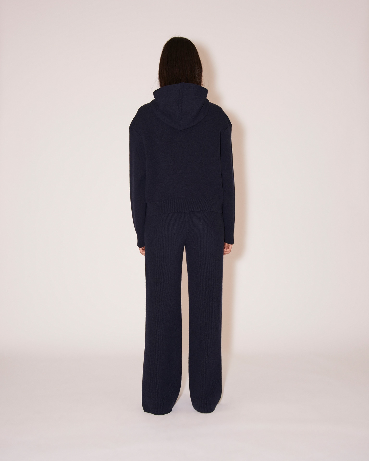 BEX - Cashmere-blend hoodie - Navy - 3