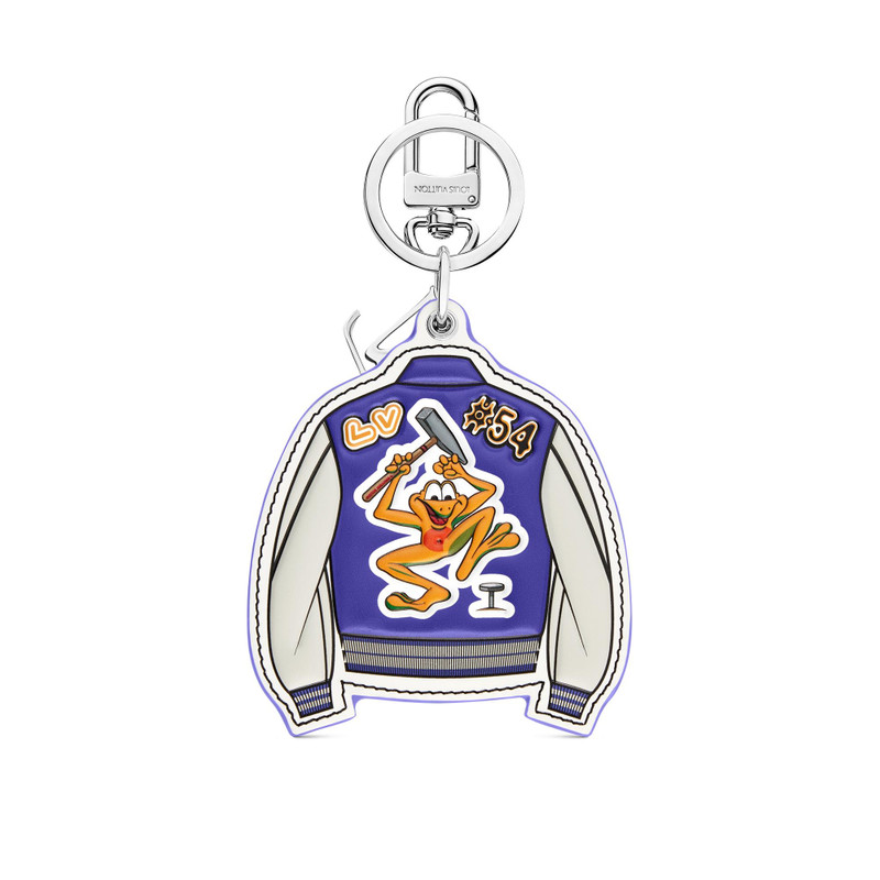 LV Varsity Jacket Illustre Bag Charm & Key Holder 3