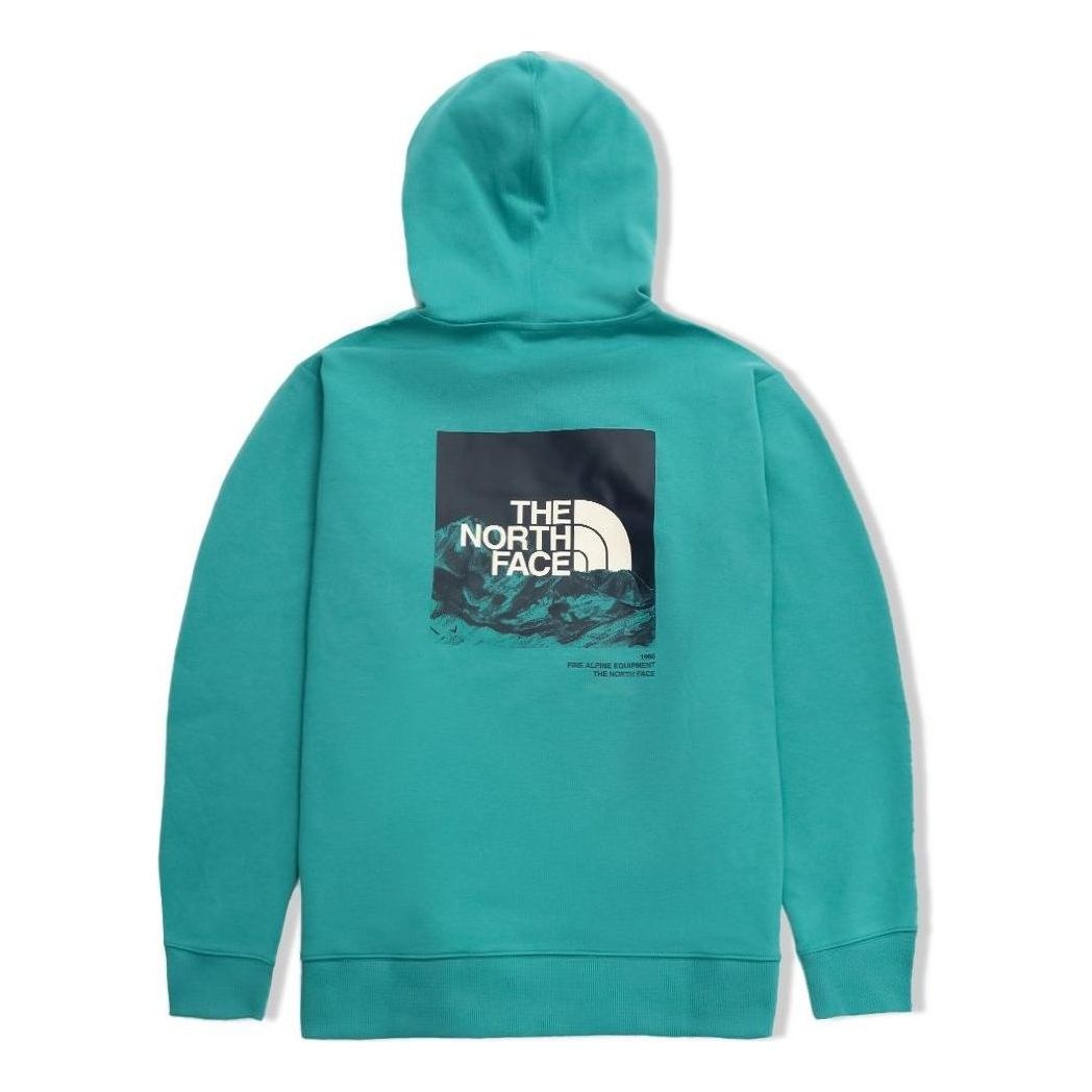 THE NORTH FACE SS22 Logo Hoodie 'Teal' NF0A5JZL-ZCV - 2