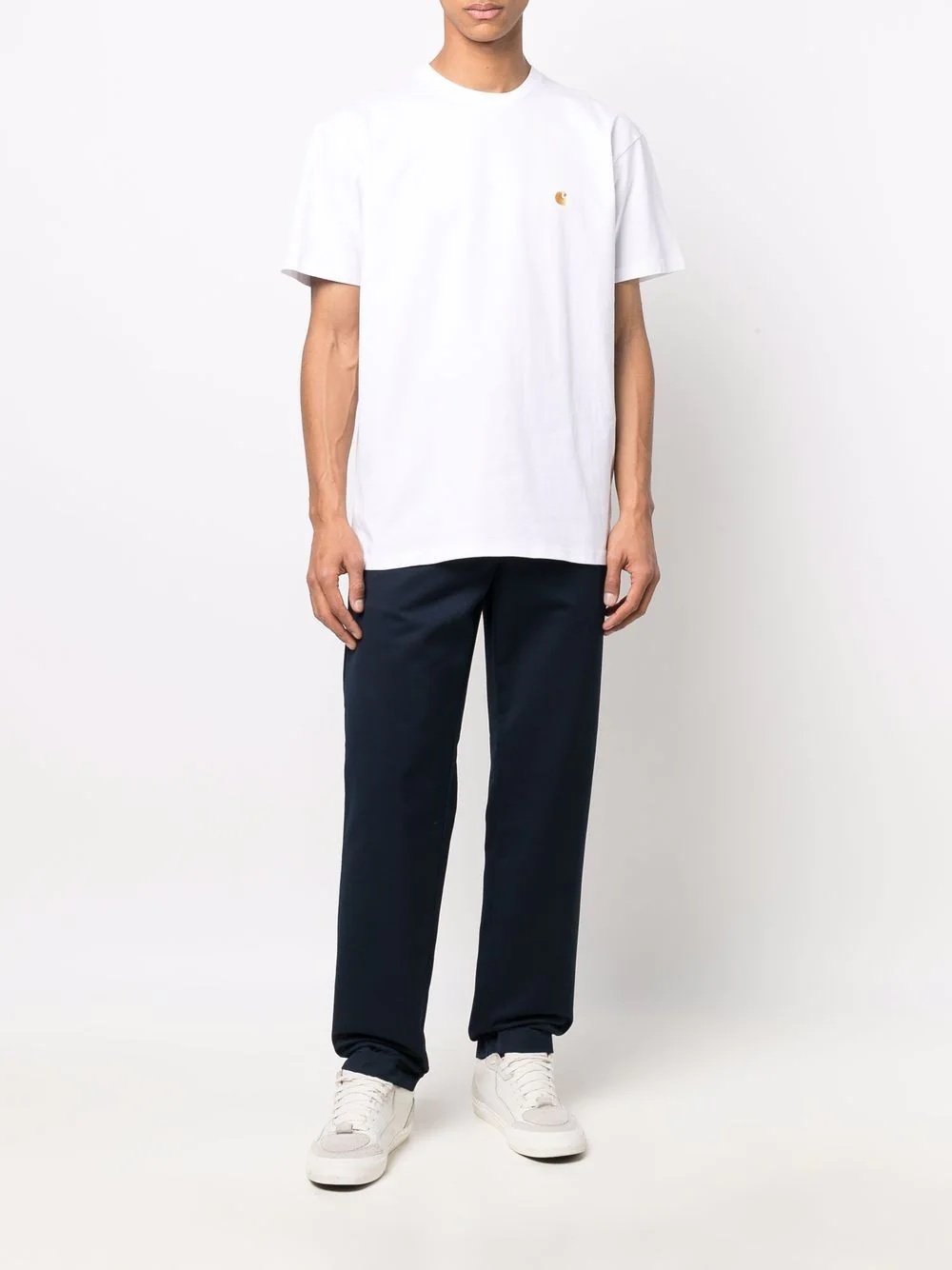 straight-leg chino trousers - 2