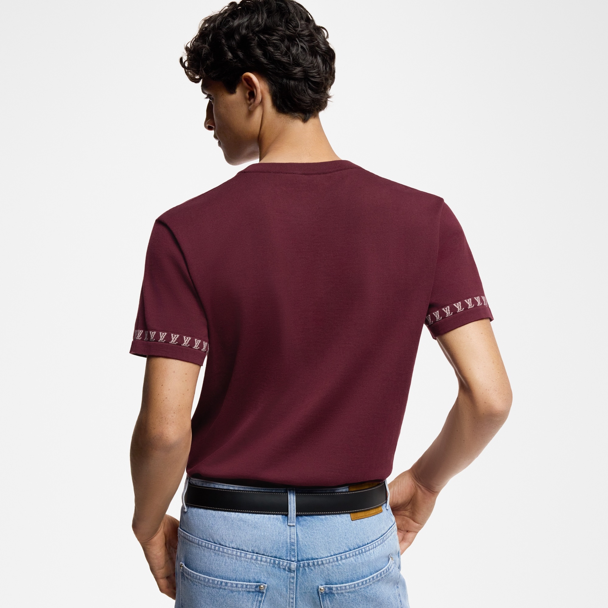 Signature Short-Sleeved Cotton Crewneck - 5