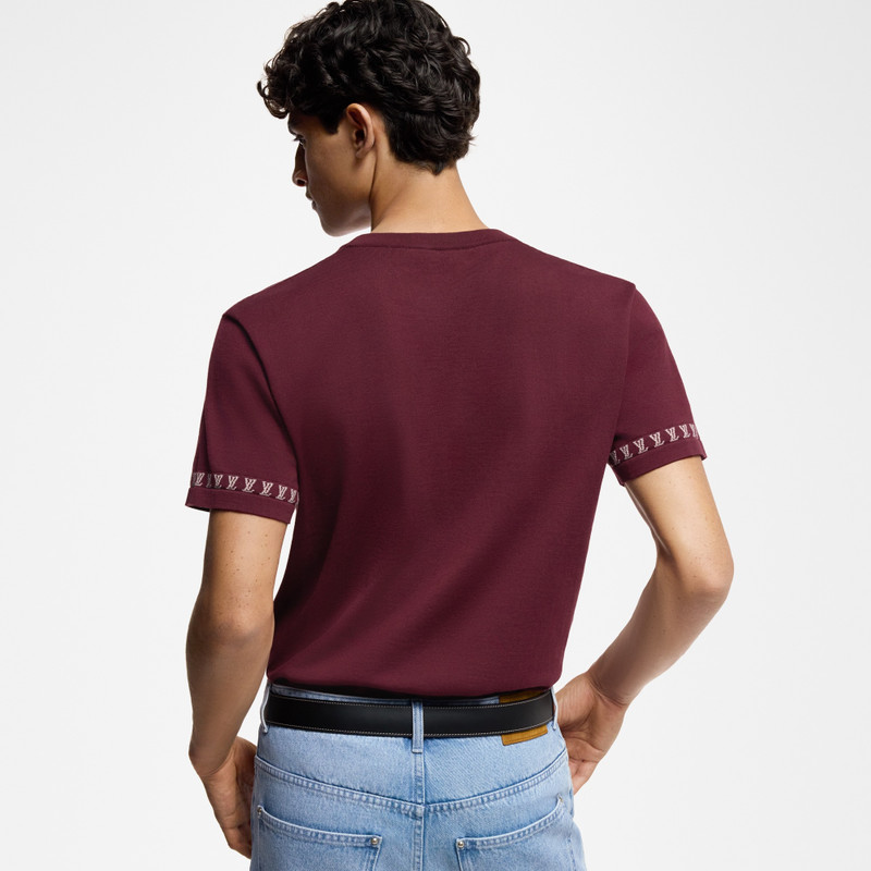 Signature Short-Sleeved Cotton Crewneck 5