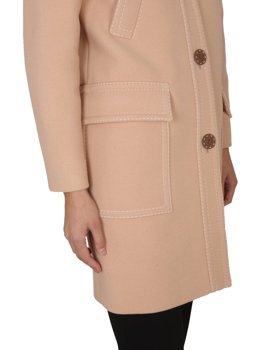 コート Moschino FW22 VIRGIN WOOL COAT (06055810_1148) Moschino BOUTIQUE MOSCHINO VIRGIN WOOL COAT | baltini