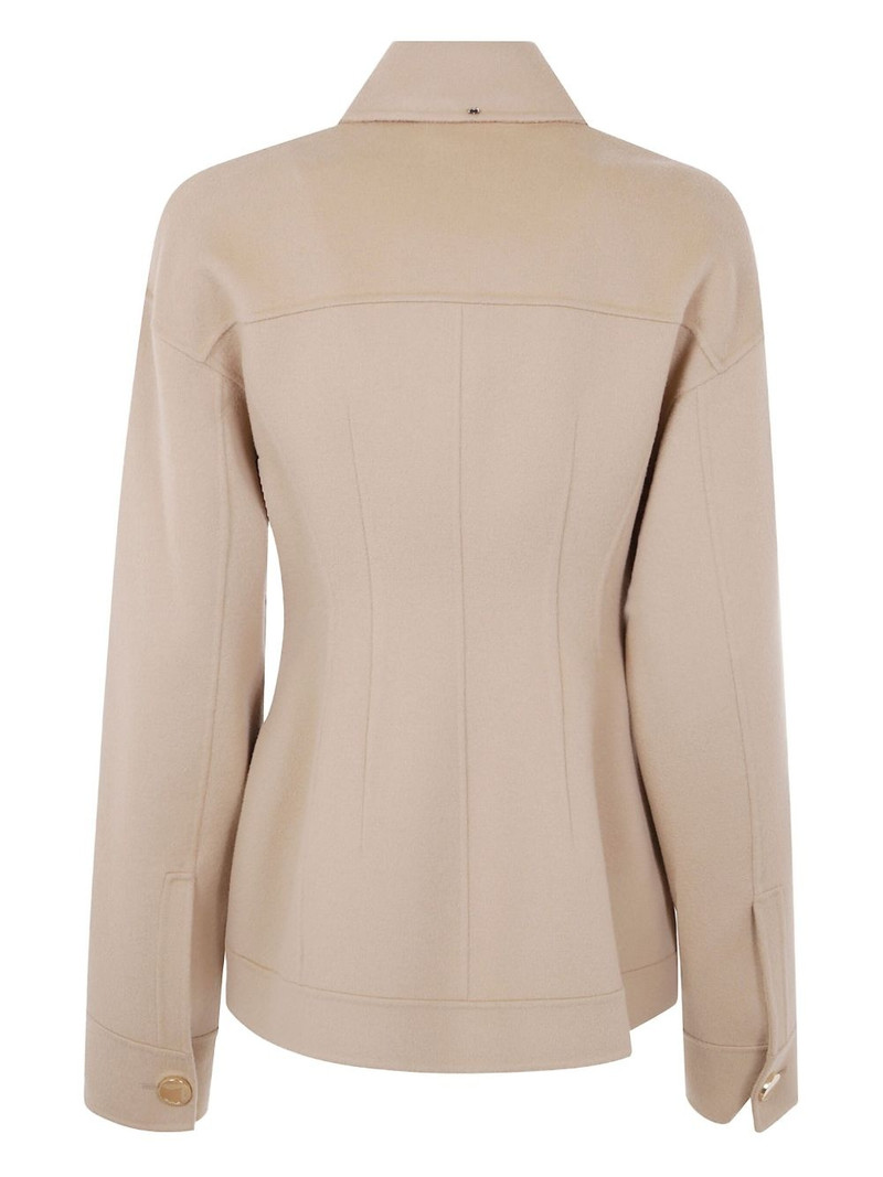 Sportmax button-fastening flap-pocket jacket outlook